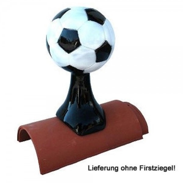 Firstfigur glasiert 35 x 22 cm - Fussbal #238843