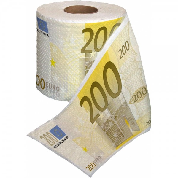 Mad Monkey 200 Euro - Toilettenpapier - #340679