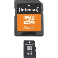 Intenso Micro SD Card 16GB Class 4 inkl. #0696126_1 Intenso Micro SD Card 16GB Class 4 inkl. #0696126_1