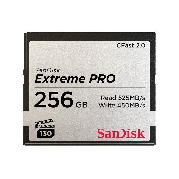 Sandisk CFast Extreme Pro 2.0 (256GB) Sp #216730
