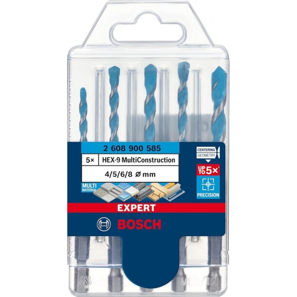 Bosch Professional HEX-9 5er Set - Multi #351703