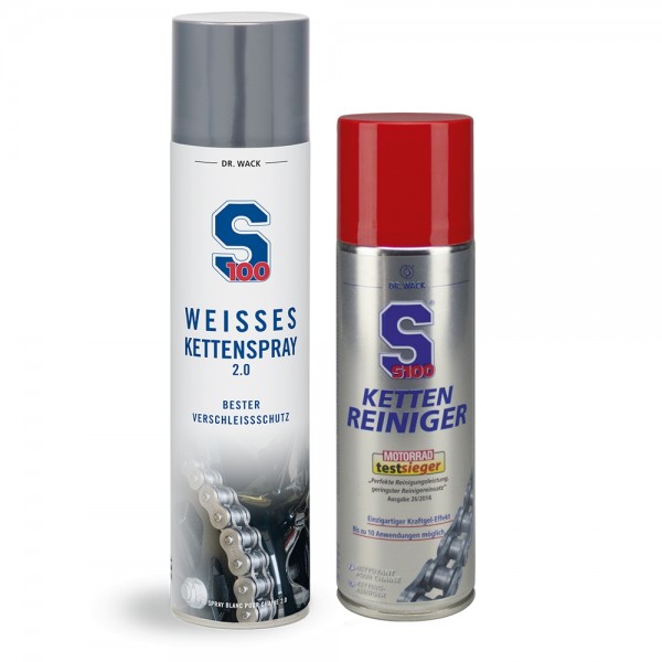 Dr Wack S100 Kettenspray weiss 400 ml pl #331700