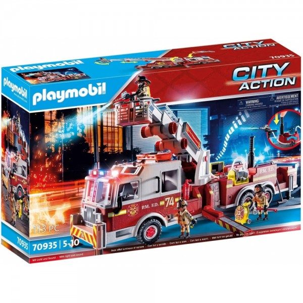 Playmobil Feuerwehr-Fahrzeug US Tower La #301977