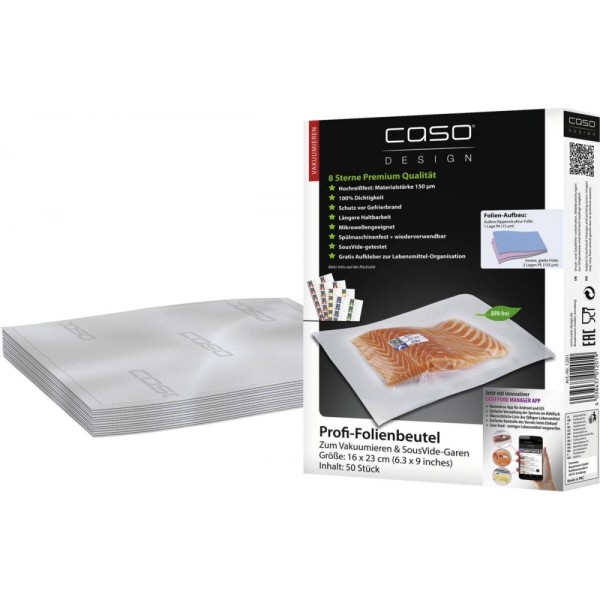 Caso 1201 - Folienbeutel 16x23 cm - Vaku #369601