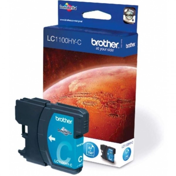 Brother LC1100HYC Tinte (ca. 750 Seiten #220501