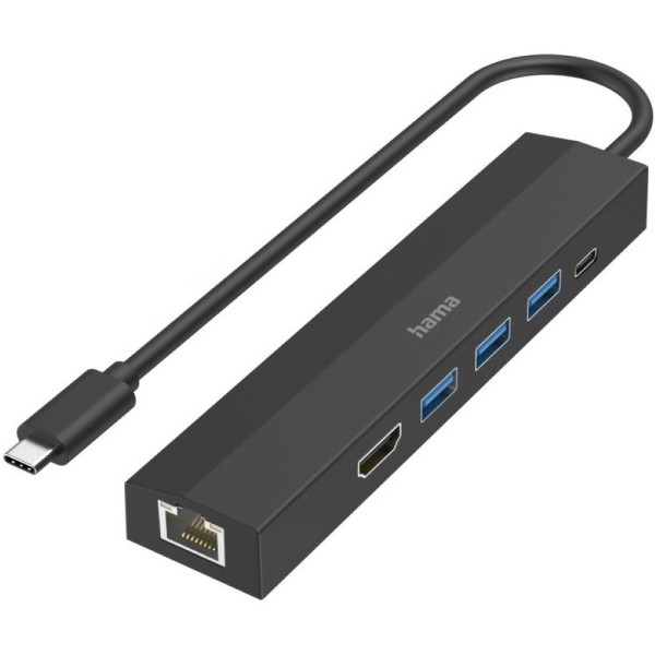 Hama USB-C-Hub 6 Ports - Multiport-Adapt #351789