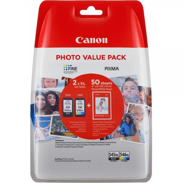 Canon PG-545XL/CL-546XL Valuepack - Tint #240693