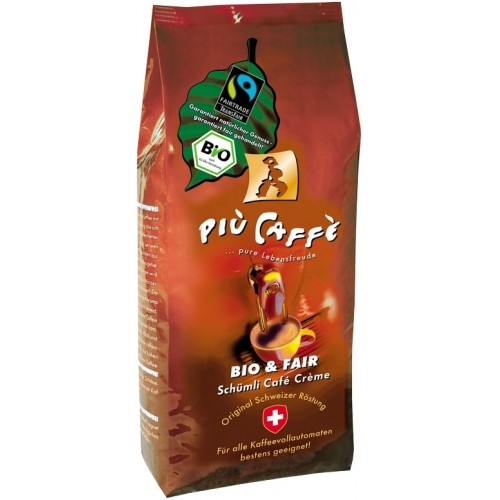 Piu Caffe Schuemli Bio & Fair Kaffeebohn #89578