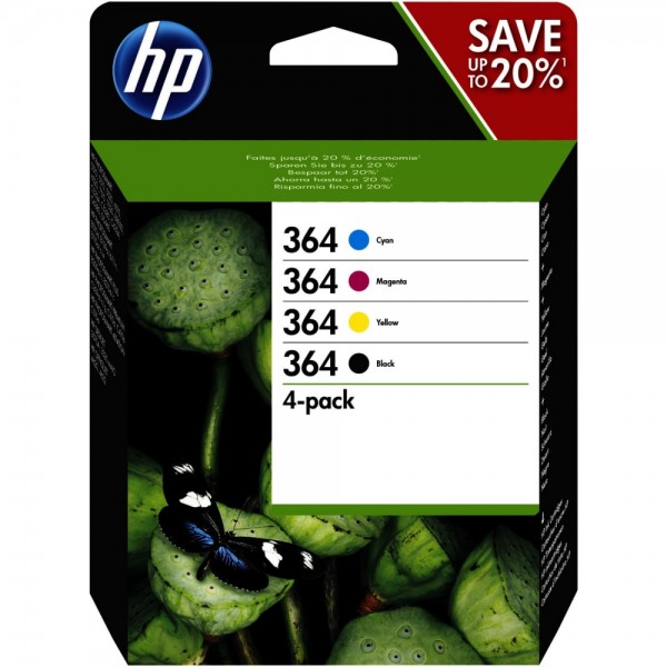 HP Nr. 364 4er-Pack 4-farbig Multipack T #225216
