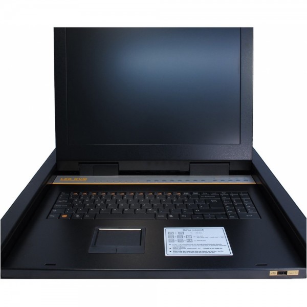 Inter-Tech 48.3 cm KVM Konsole 1708 LED #217411