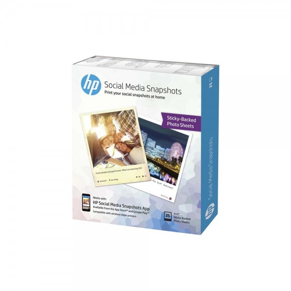 HP Social Media Snapshots 25s 10x13cm Fo #102051