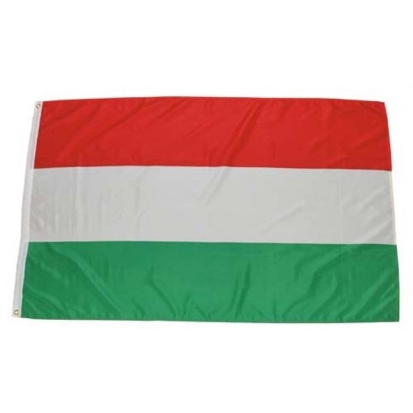 MFH Fahne 90 x 150 cm - Ungarn - rot/we #349278
