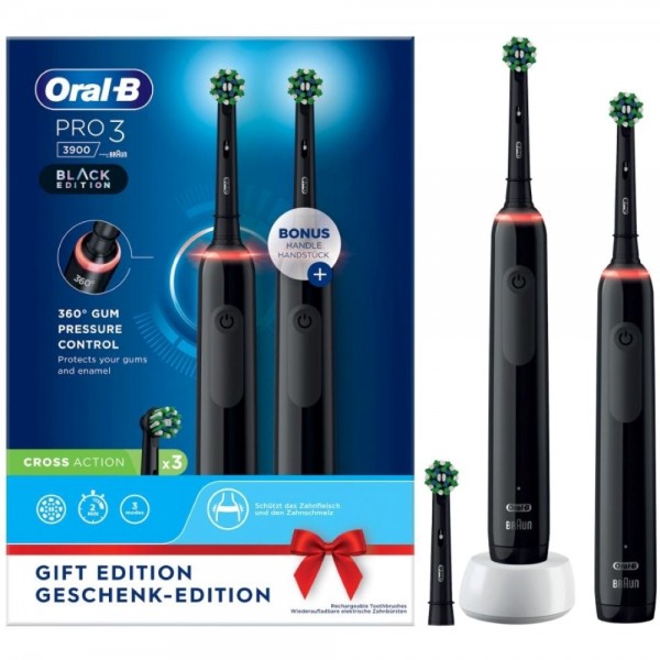 Oral-B Pro 3 3900 Black Edition - Elektr #320026