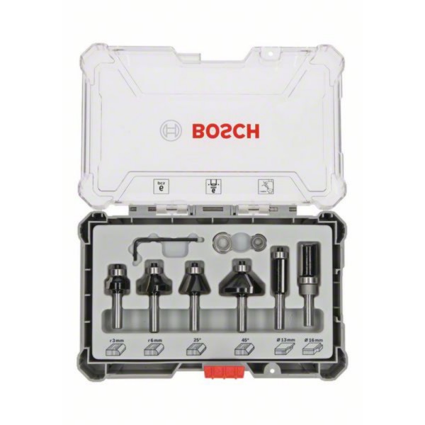 Bosch 2607017468 - Fraeser-Set - 6 tlg - #379082
