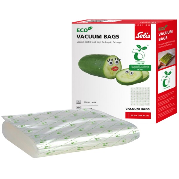 Solis ECO Vacuum Bags 20 x 30 cm 50er Pa #654652