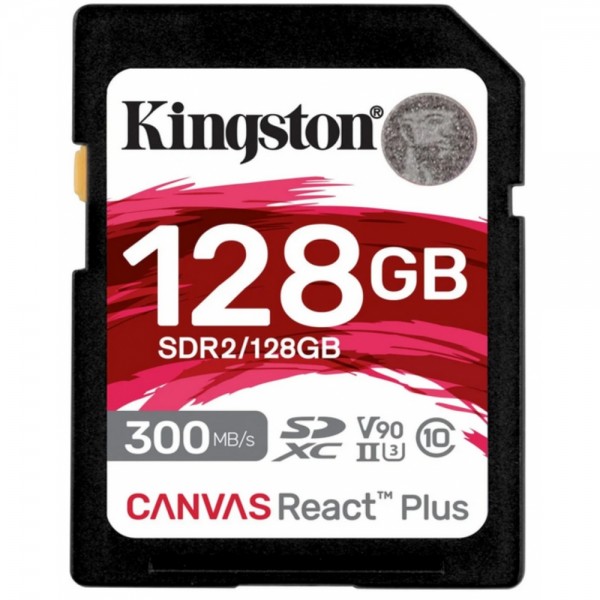 Kingston SDXC React+ 300R/260W - SD Card #318237