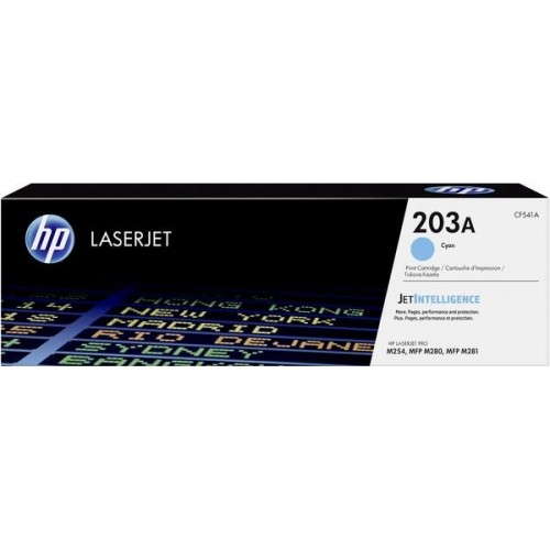 Hewlett Packard CF541A HP 203A Toner Cya #154886