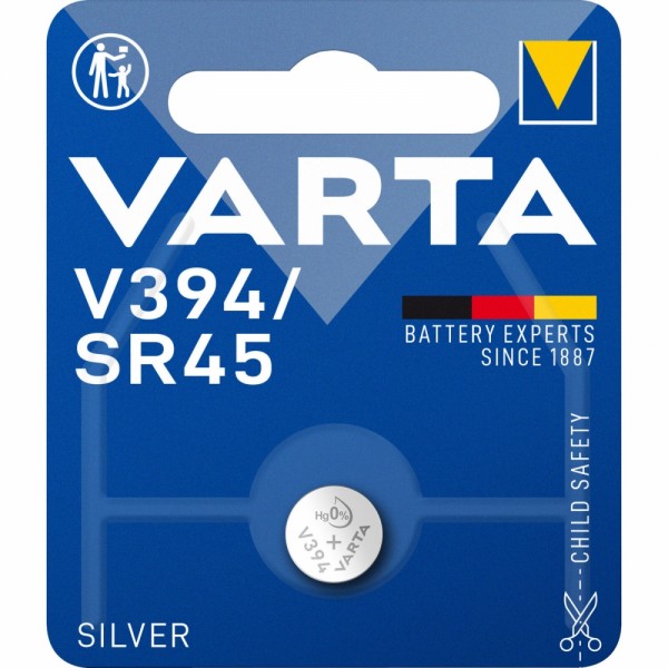 Varta V394/SR45 - Knopfzellenbatterie - #324744