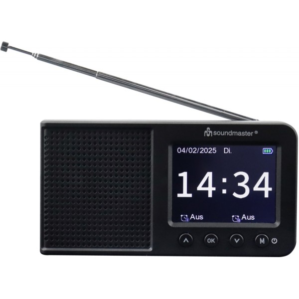 Soundmaster DAB175SW heimradio schwarz D #502107