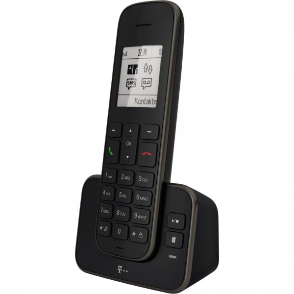 Telekom Sinus A 207 Schnurloses Telefon Analog Freisprechen Schwarz Mit 