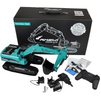 AMEWI G704E - Vollmetall Bagger - petrol #367934 AMEWI G704E - Vollmetall Bagger - petrol #367934