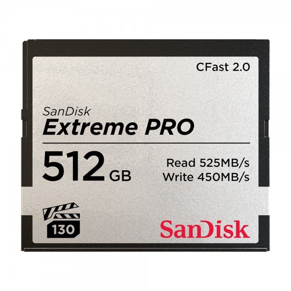 Sandisk CFast Extreme Pro 2.0 (512GB) Sp #216731