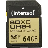 Intenso SD Card 64GB UHS-I SDXC Speicher #0817183_1 Intenso SD Card 64GB UHS-I SDXC Speicher #0817183_1