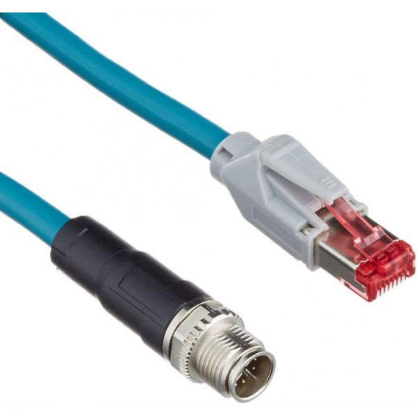 Delock 85425 - Netzwerkkabel M12 - blau #323780