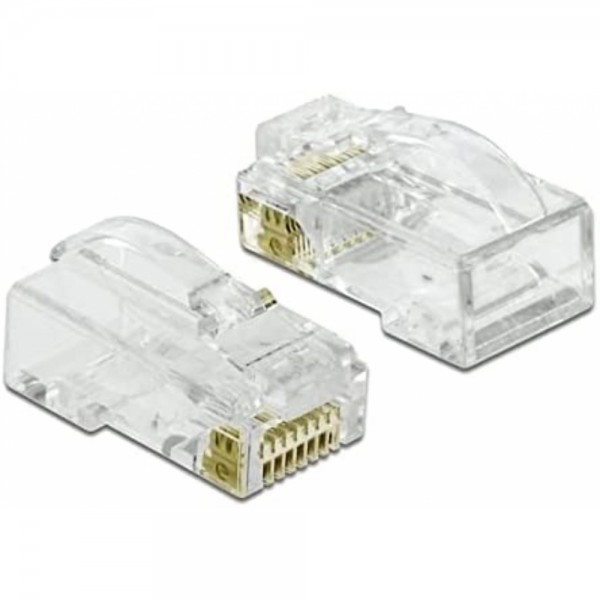 Delock RJ45 - Crimp+Cut+Curve Stecker Ca #322923