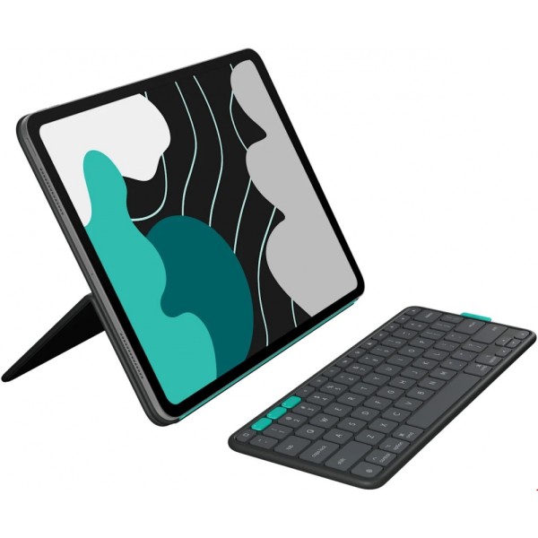 Logitech Flip Folio Tastatur-Case Apple #687387