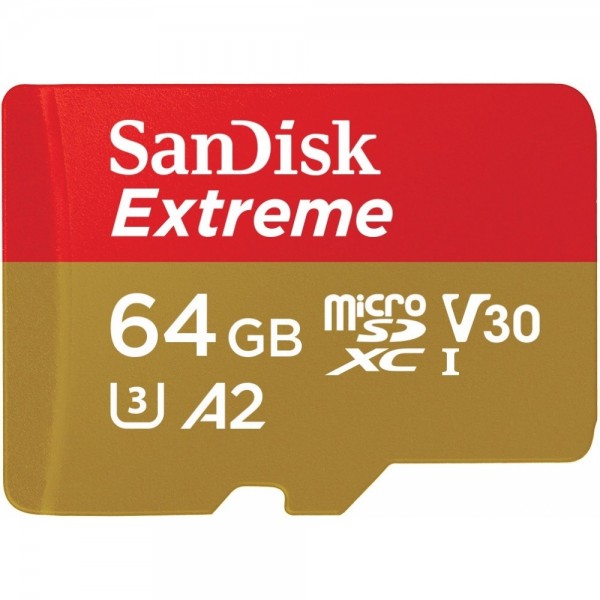 Sandisk Extreme microSDXC 64GB 160MB/s A #142550