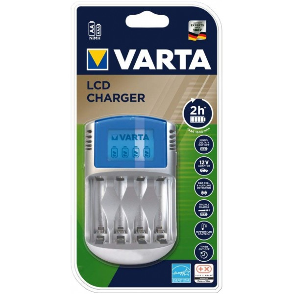 VARTA Ladegeraet LCD Charger inkl. 12V- #89452
