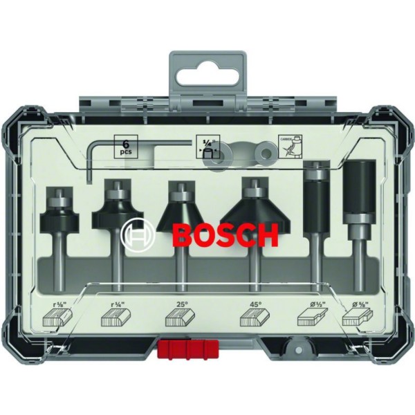 Bosch 2607017470 - Fraeser-Satz - schwar #351075