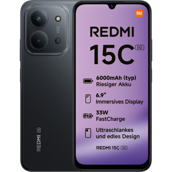 Xiaomi Redmi 15C 5G 128 GB / 4 GB - Smar #666657