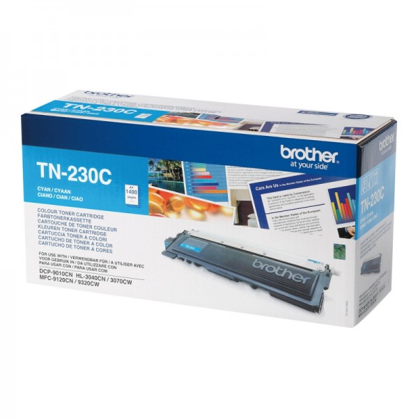 Brother Toner TN-230 C, Cyan (1.400 Seit #195475