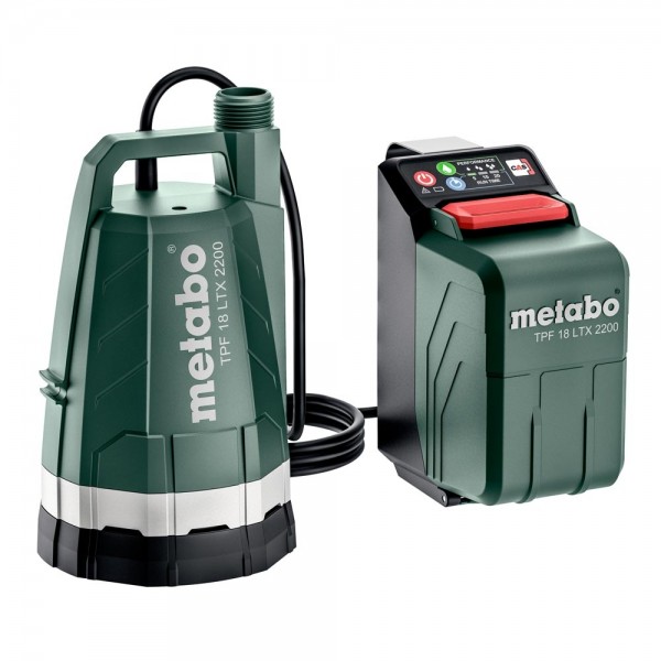 Metabo TPF 18 LTX 2200 - Akku-Tauchpumpe #334895