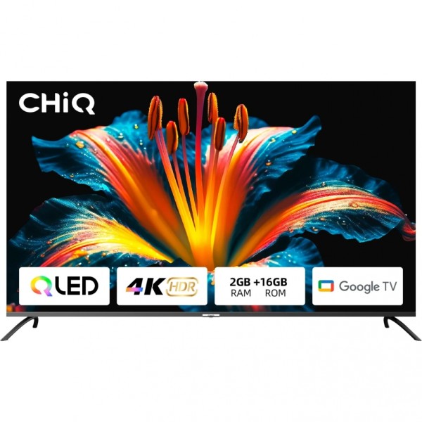 CHiQ U50QM8V - QLED-Fernseher - schwarz #714545