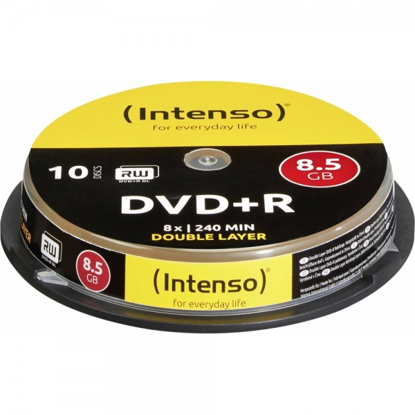 Intenso DVD+R DL 8,5 GB - DVD-Rohlinge - #241752