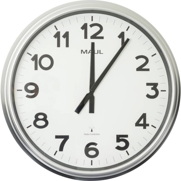 MAUL 9056195 MAULride - Wanduhr - weiss/ #699332