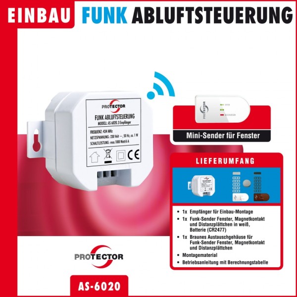 Protector M-E Einbau-Funk-Abluftsteuerun #715584