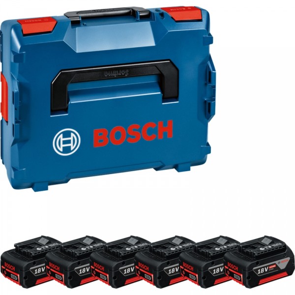 Bosch Professional Starterset 6x GBA 18V #349934