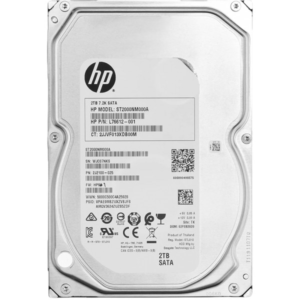 HP Enterprise 2Z274AA 2 TB HDD - Interne #700036
