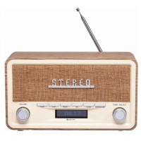 Denver DAB-18LW - Retro-Bluetooth-Radio #382133 Denver DAB-18LW - Retro-Bluetooth-Radio #382133
