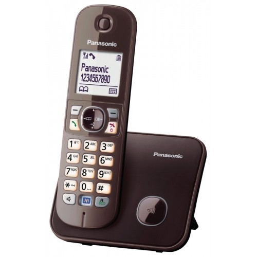 Panasonic KX-TG6811GA Mocca-Braun Teleko #0771392_1