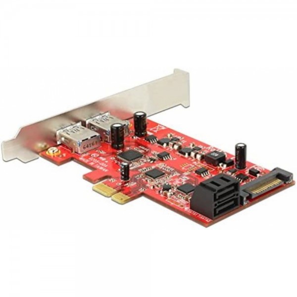 Delock 89389 - PCI Express Karte - rot #324979