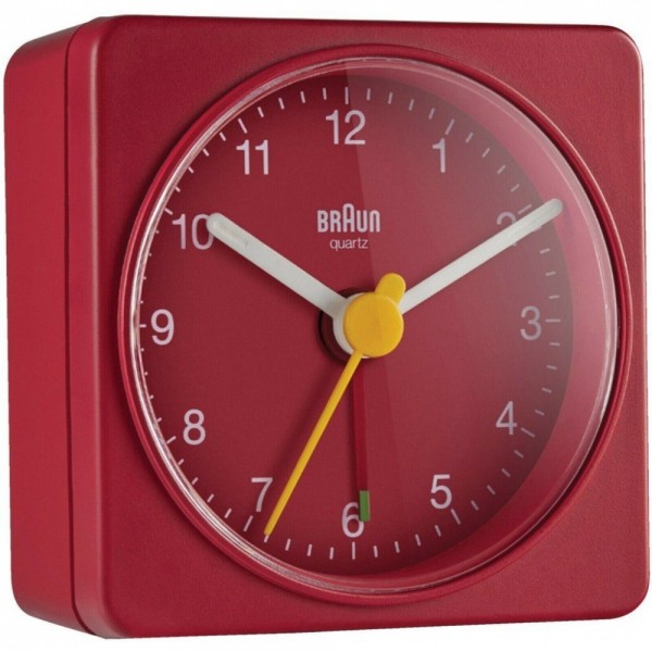 Braun BC02R - Quarzwecker - rot #280022
