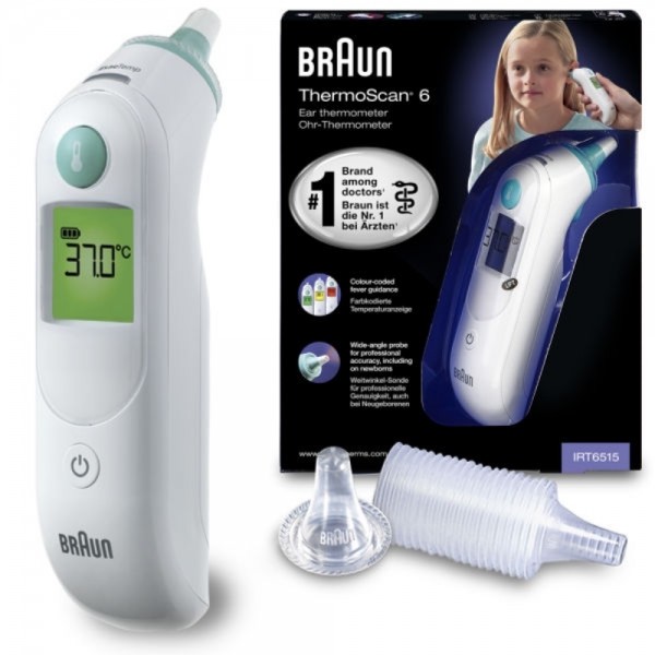 Braun IRT6515 Fieberthermometer weiss Th #266530