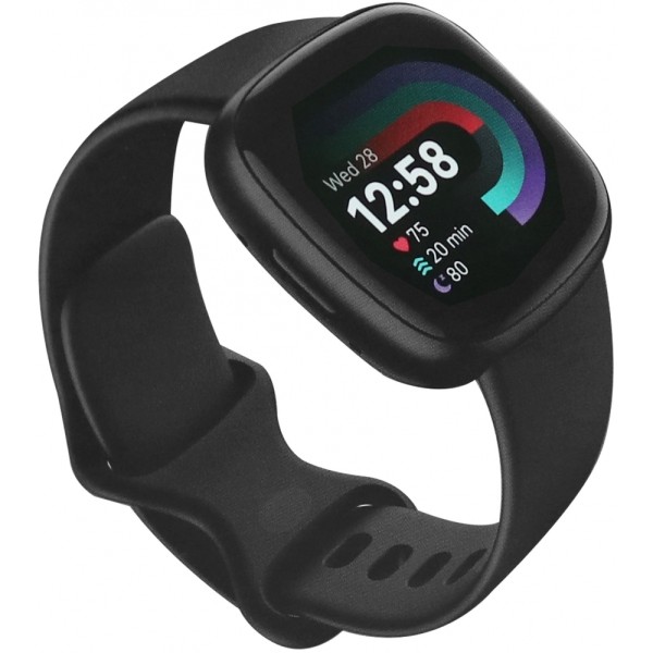 Fitbit Versa 4 - Smartwatch - black/grap #357071