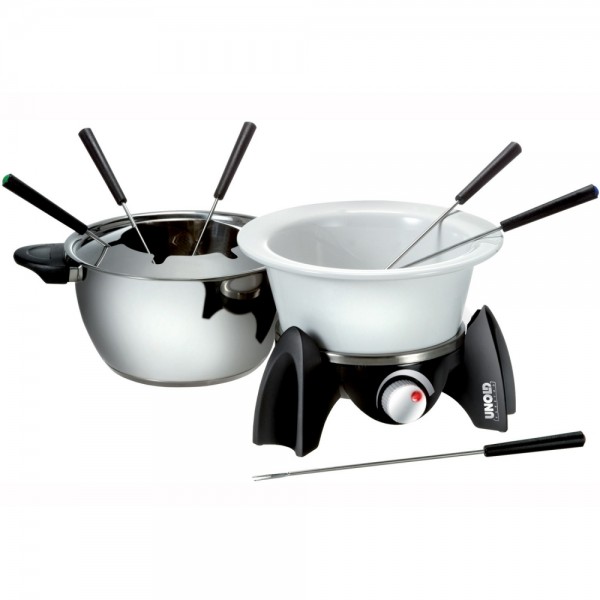 Unold 48615 Fondue Set edelstahl/schwarz #4046887100545_1