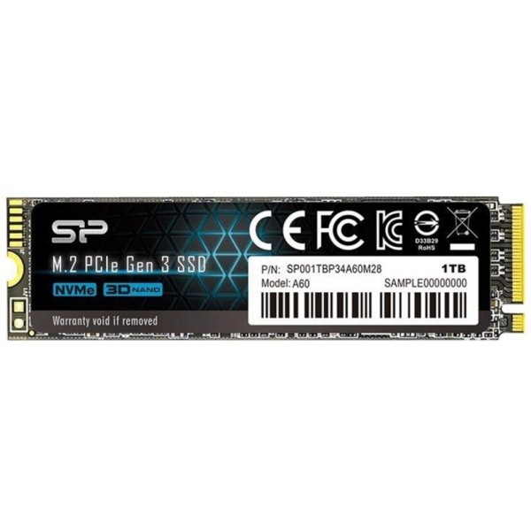 SSD 1TB Silicon Power PCIe Gen 3x4 NVMe #716245